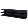 Pemberly Row 78-inch 2-tier TV Stand and Media Console in Black