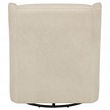 Pemberly Row Boucle Upholstered Swivel Glider Chair in Sandy Beige