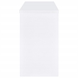 Pemberly Row 12-Bottle Engineered Wood Freestanding Home Bar in White