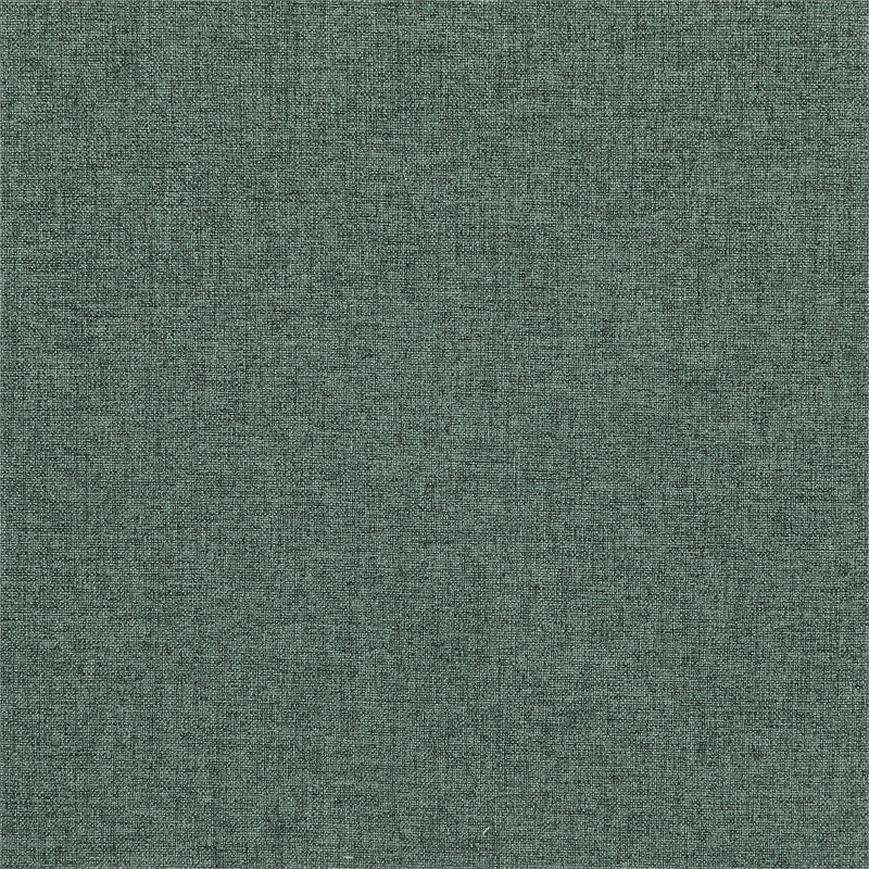 Pemberly Row Upholstered Button-Tufted Bench with Metal Legs in Teal