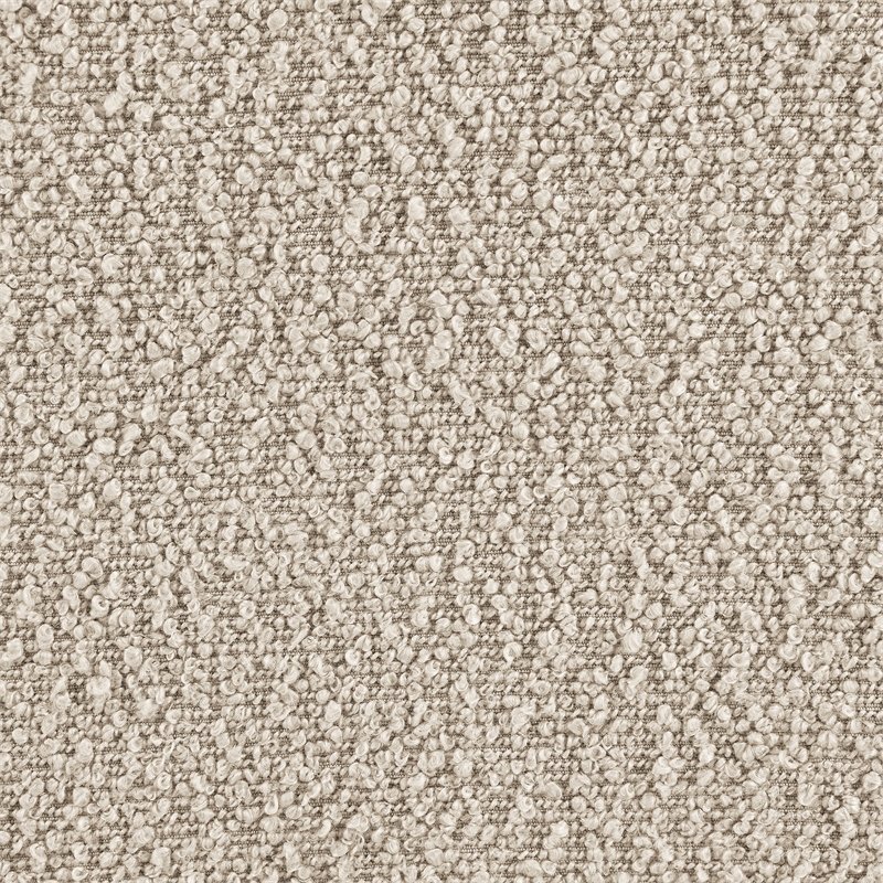 Pemberly Row Boucle Upholstered Accent Arm Chair with Wood Arms in Latte