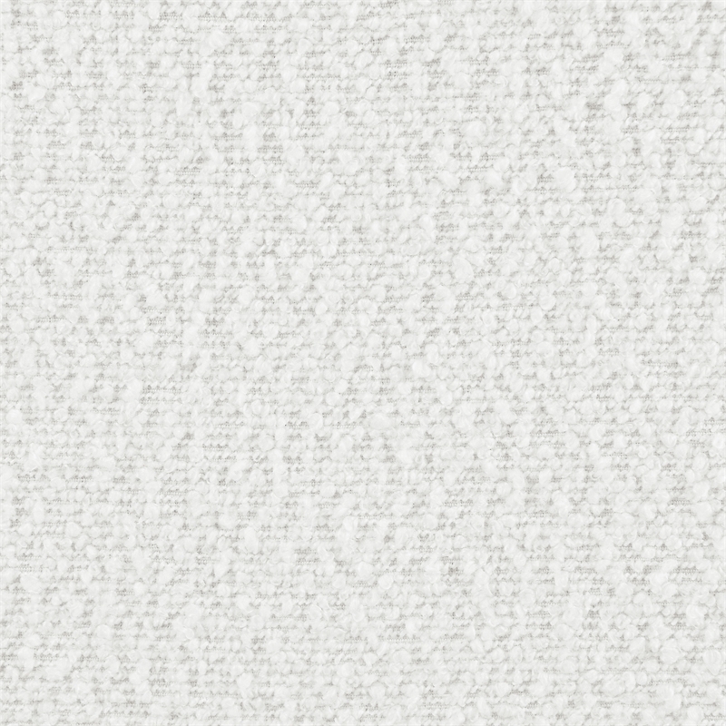 Pemberly Row Boucle Upholstered Accent Arm Chair with Wood Arms in Ivory