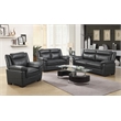 Pemberly Row 3-piece Upholstered Sofa Loveseat and Chair Set in Grey