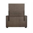 Pemberly Row 8-Drawer Dresser with Metallic Pulls in Smoked Peppercorn