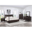 Pemberly Row Modern Wood 6-Drawer Bedroom Storage Dresser in Brown