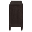 Pemberly Row Modern Wood 6-Drawer Bedroom Storage Dresser in Brown