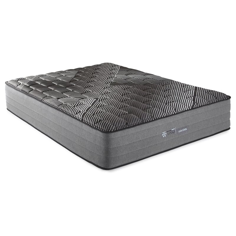 Pemberly Row 14-inch Queen Cool Firm Memory Foam Hybrid Mattress