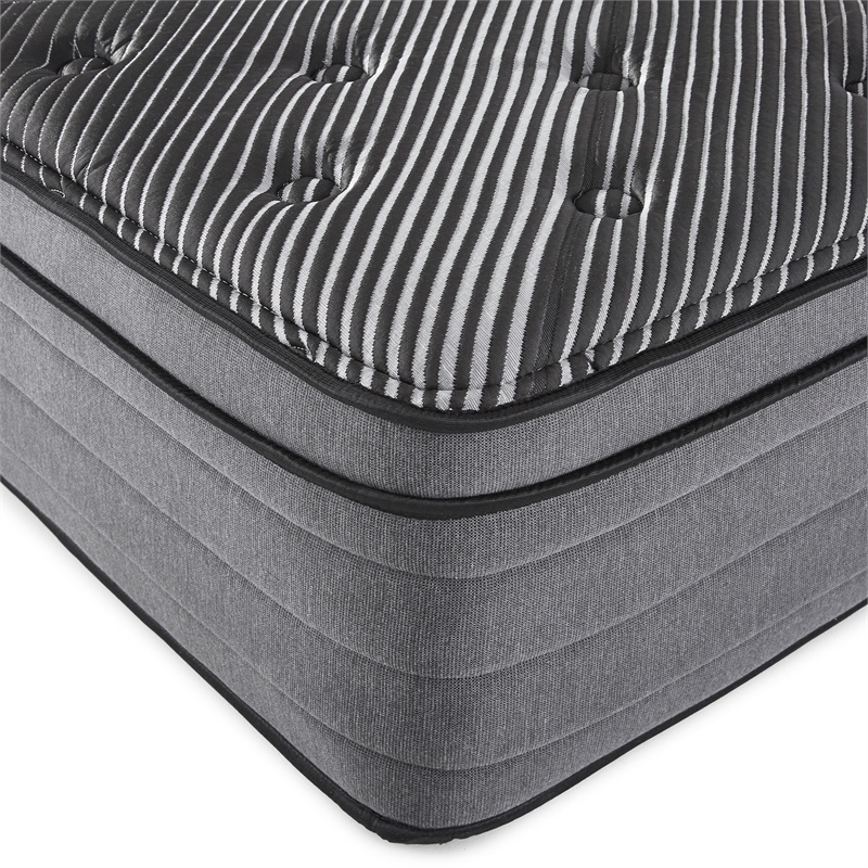 Pemberly Row 15-inch Full Size Cool Euro Top Foam Hybrid Mattress