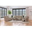 Pemberly Row 3-Piece Reclining Sofa with Loveseat and Recliner in Taupe