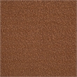 Pemberly Row Upholstered Round Swivel Accent Chair in Burnt Orange