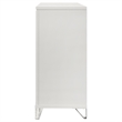 Pemberly Row 9-drawer Dresser Cabinet with Acrylic Legs in White
