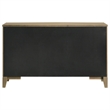 Pemberly Row 8-drawer Solid Pine Dresser Cabinet in Natural Pine