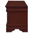 Pemberly Row Cedar Chest with Child Safety Hinge in Warm Brown