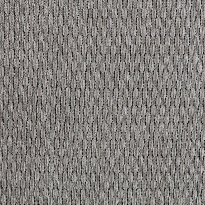 Pemberly Row Chenille Upholstered Glider Recliner Chair in Grey
