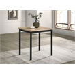 Pemberly Row 29.5-Inch Rectangular Dining Table in Greige Oak/Matte Black