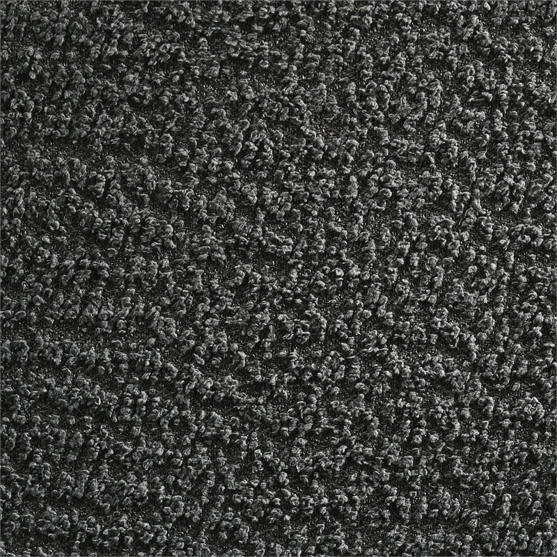 Pemberly Row Boucle Upholstered Tufted Accent Bench in Charcoal
