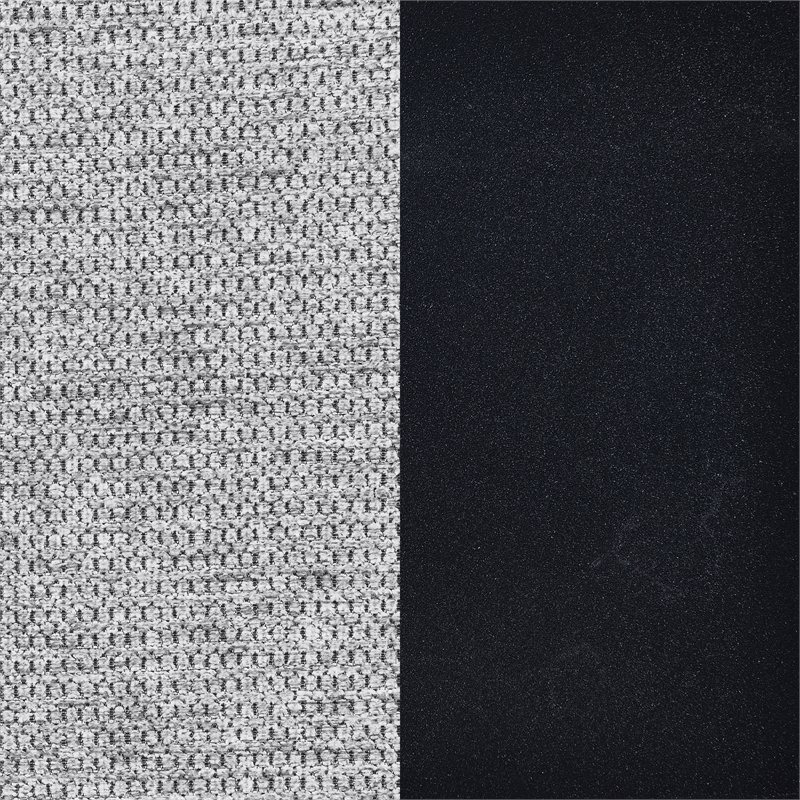 Pemberly Row Fabric Upholstered Dining Side Chair Set of 2 in Grey