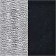 Pemberly Row Fabric Upholstered Dining Side Chair Set of 2 in Grey