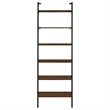 Pemberly Row 3-piece 96-inch Wall Mounted Bookshelf Set in Walnut