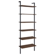 Pemberly Row 3-piece 96-inch Wall Mounted Bookshelf Set in Walnut