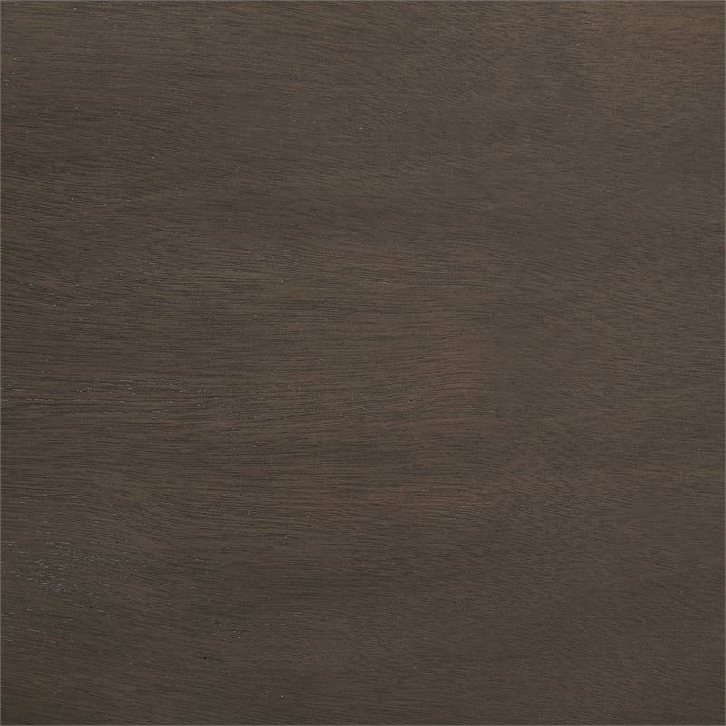 Pemberly Row Upholstered Dining Side Chair Set of 2 in Dark Brown