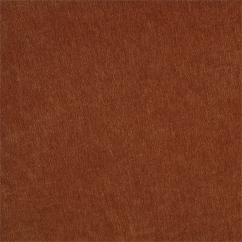 Pemberly Row Chenille Upholstered Swivel Accent Chair in Burnt Orange