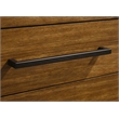 Pemberly Row 5-Drawer Transitional Wood Chest of Drawers in Warm Brown