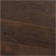 Pemberly Row 2-Piece Round Mango Wood Coffee Table Set in Walnut