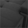 Pemberly Row 2-Piece Set of Sleeper Sectional Sofa & TV Stand with Fireplace