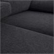 Pemberly Row Set of 2 TV Stand with Fireplace & Sleeper Sectional Sofa