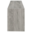 Pemberly Row 3-Piece Entertainment Center for 75-Inch TVs in Gray Driftwood