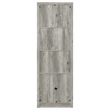 Pemberly Row 3-Piece Entertainment Center for 75-Inch TVs in Gray Driftwood