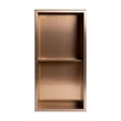 Pemberly Row Copper PVD Stainless Steel Shower Niche with Double Shelves