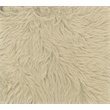 Pemberly Row Faux Fur Swivel Barrel Accent Chair with Oversized Design