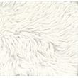 Pemberly Row Faux Fur Natural Tone Oversized Swivel Barrel Accent Chair