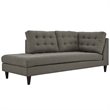 Pemberly Row 2-Piece Left-Facing Sectional in Granite Gray Upholstery