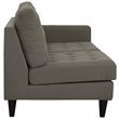 Pemberly Row 2-Piece Left-Facing Sectional in Granite Gray Upholstery