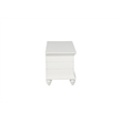 Pemberly Row Cedar Lined Storage Chest Faux Plank Details in White