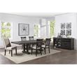 Pemberly Row Set of 2 Upholstered Dining Chairs in Beige with Dusky Cedar Legs
