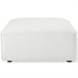 Pemberly Row 5-Piece White Modern Polyester Fabric Sectional Sofa