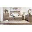 Pemberly Row 8-Drawer Driftwood Finish Dresser with Mirror