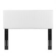 Pemberly Row Faux Leather King/California King Headboard in White