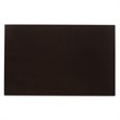 Pemberly Row 5-Piece Dining Set in Dark Brown Wood with Upholstered Seats