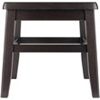 Pemberly Row Conductor Stools in Coffee Solid Wood (Set of 2)