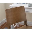 Pemberly Row Set of 2 Solid Beechwood Side Chairs in Natural Finish for Dining