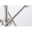 Pemberly Row Axel 6-Light Metal Pendant in Polished Nickel Finish