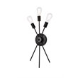 Pemberly Row 3-Light Metal Bath Sconce in Black Modern Design