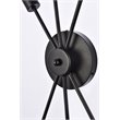 Pemberly Row 3-Light Metal Bath Sconce in Black Modern Design