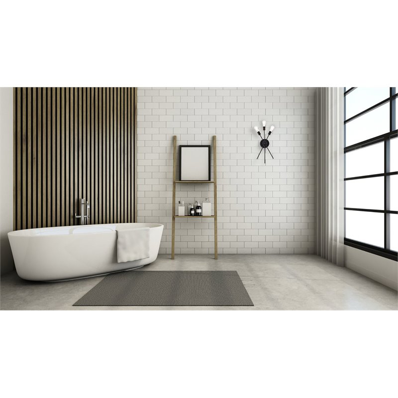 Pemberly Row 3-Light Metal Bath Sconce in Black Modern Design