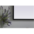 Pemberly Row 33x42 Arch Mirror in MDF Wood & Black Finish